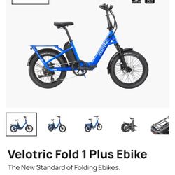 Velotric Fold 1 Plus Ebike