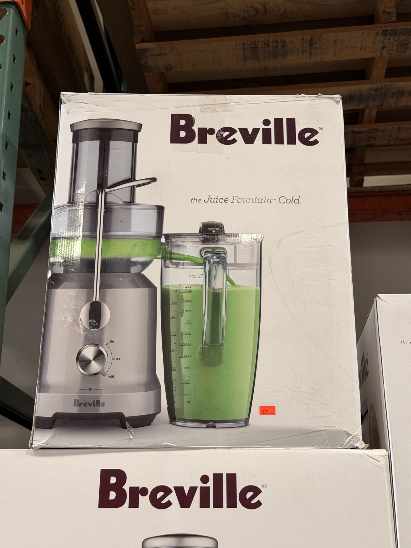 Breville The Juice Fountain Cold Brand New In Box