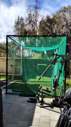 Golf Practice Net & Golf Balls!