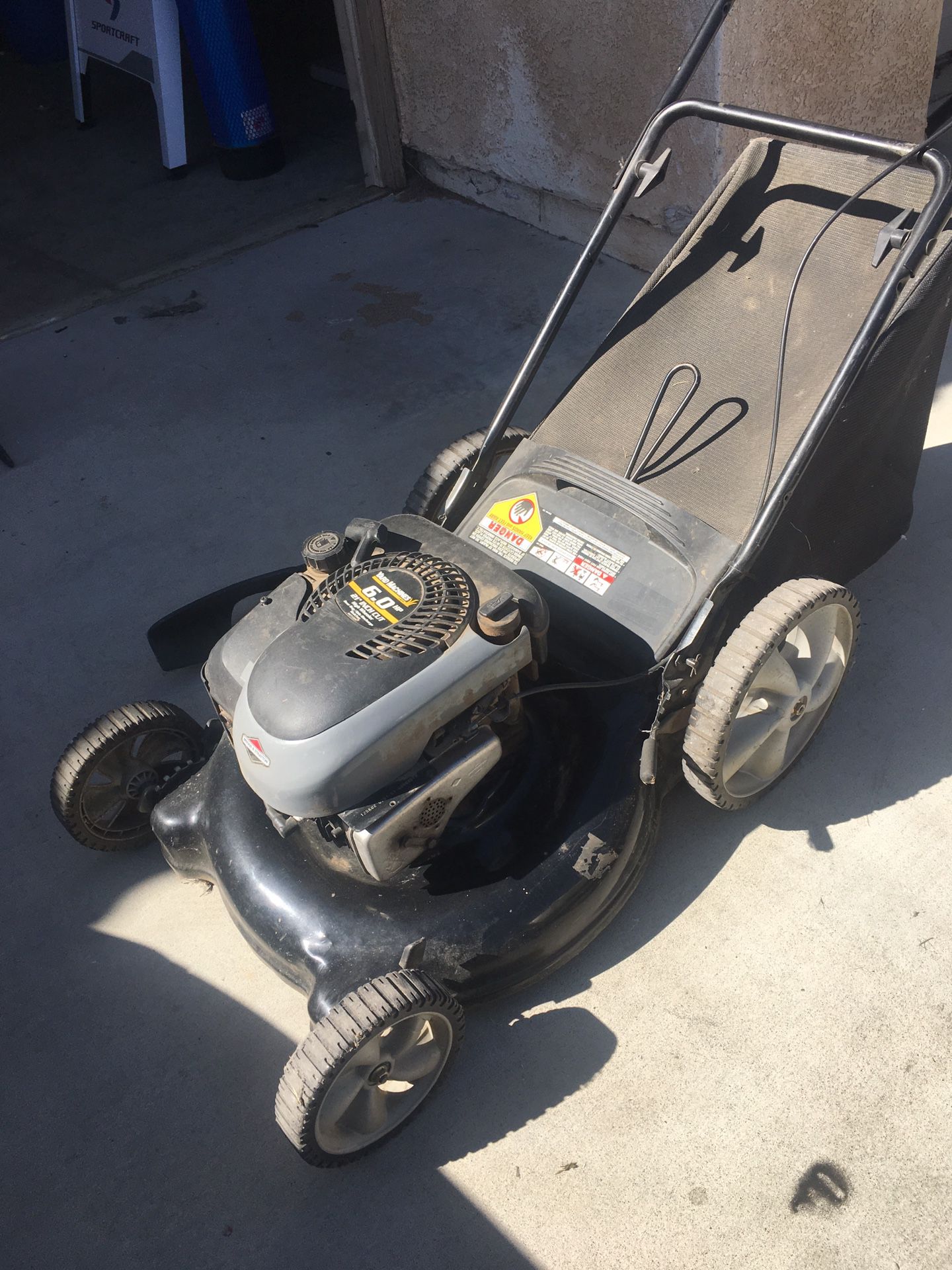 Lawn mower ( bring your own gas )