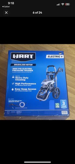 HART 3000Psi Electric pressure Washer