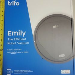 Trifo Emily Essential Robot Vacuum, Cleaner, Carpet, Floor, works with Alexa