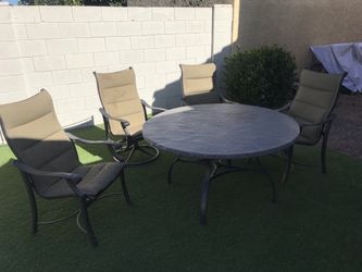 Patio Set.  4 chairs and table