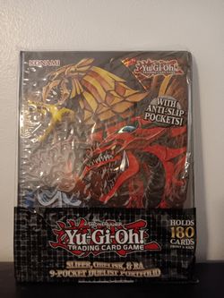 Yugioh Slifer, Obelisk, & Ra 9-Pocket Portfolio