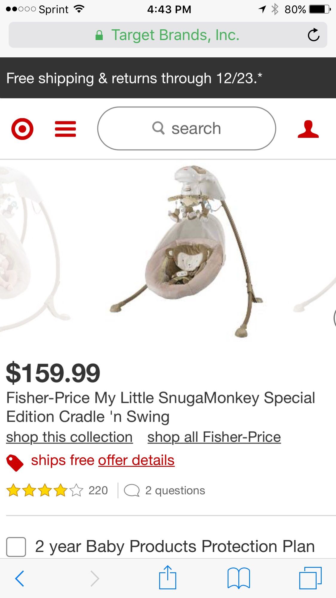 Infant Swing