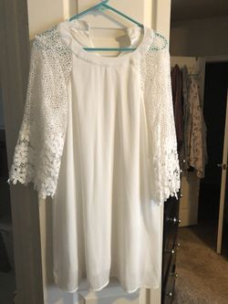White Lace Dress