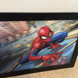 Spider Man picture frame!