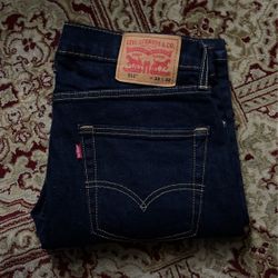 Mens 511 Levis Jeans Size W33 L32