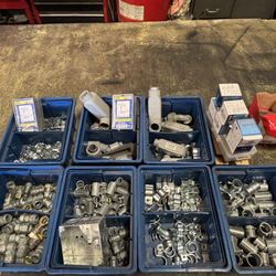 ELECTRICAL PARTS NEW ALL FOR $120  7 BINS 
