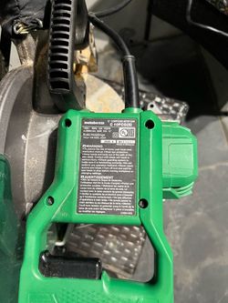 Metabo HPT 10" Compound Miter Saw C10FCG(S)