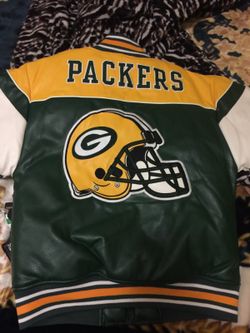 New leather size 10/12 kids packers