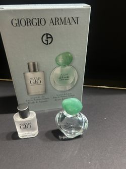 Armani Set Of Aqua De Gio And Aqua De Geoia