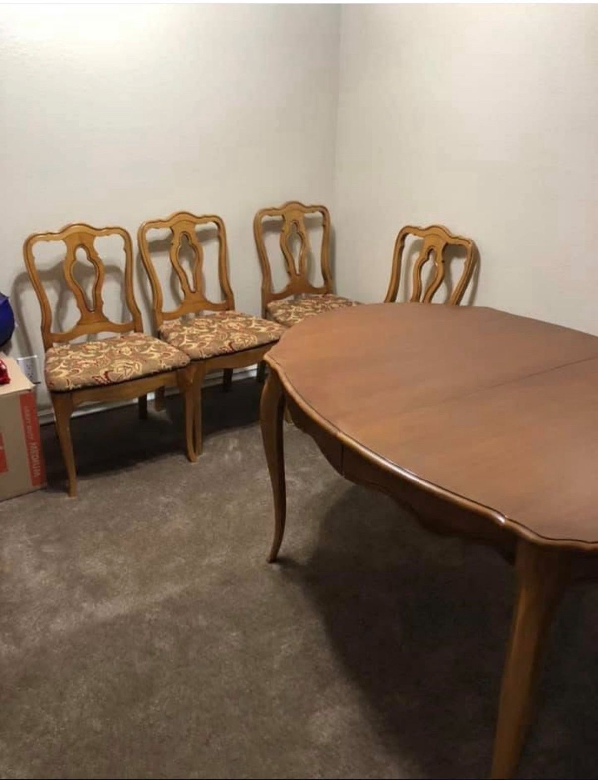 Wood Table And Chairs