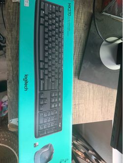 Logitech keyboard and mouse