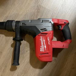 Milwaukee M18 FUEL 18-Volt Lithium-Ion Brushless Cordless 1-9/16 in. SDS-Max Rotary Hammer (Tool-Only) Like New 