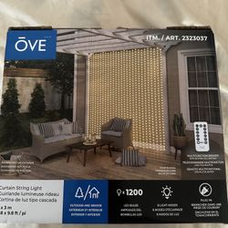 OVE Curtain String Lights 