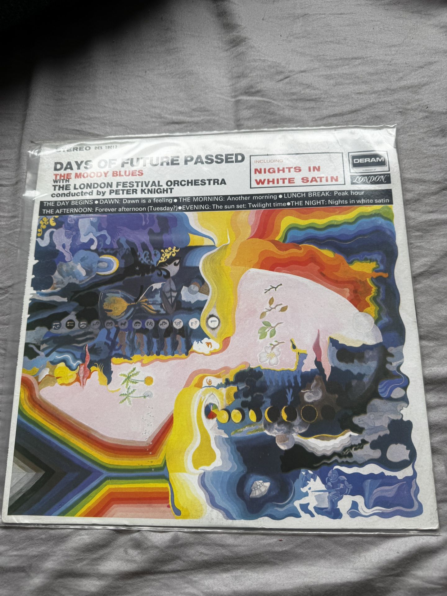 The Moody Blues album Days of Future Passed Album Vinyl Record Vintage 60s 70s