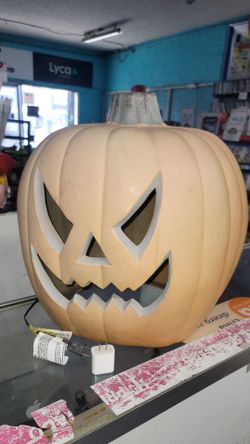 Plástico Calabaza halloween 🎃