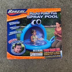 Spray pool! New