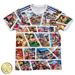 Ultimate One Piece Anime Shirt – Colorful Manga Collage Japan