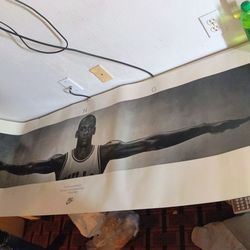 Original vintage Michael Jordan wings  Nike poster