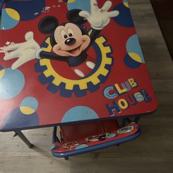 Mickey Mouse Toddler Table With Chairs