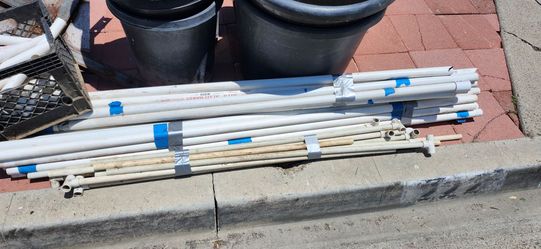 FREE PVC 1" PIPE AND FITTING, GRATIS
