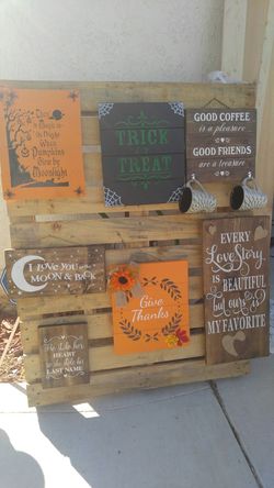 Custom Signs rustic Farm look holiday