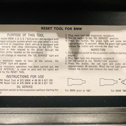 Reset Tool 4 BMW Board Computers