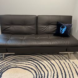 Leather Sofa Lounger