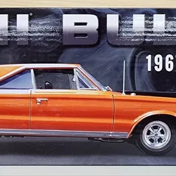 1/18 ACME "1967 PLYMOUTH HEMI BULLET CUSTOM GTX" Metallic Orange RARE L.E. 1/714