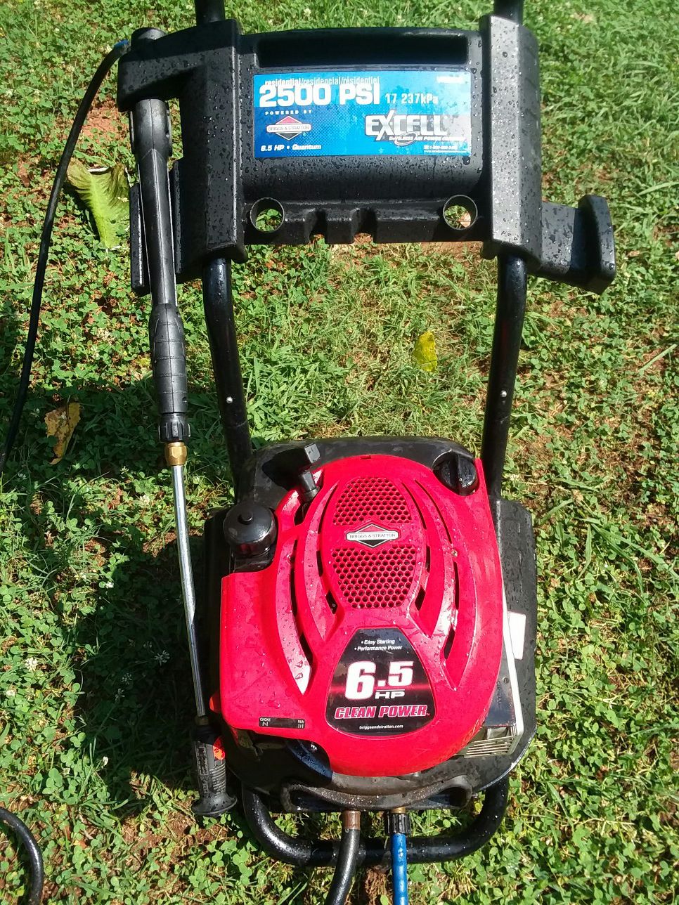 Excell pressure washer 2500 psi
