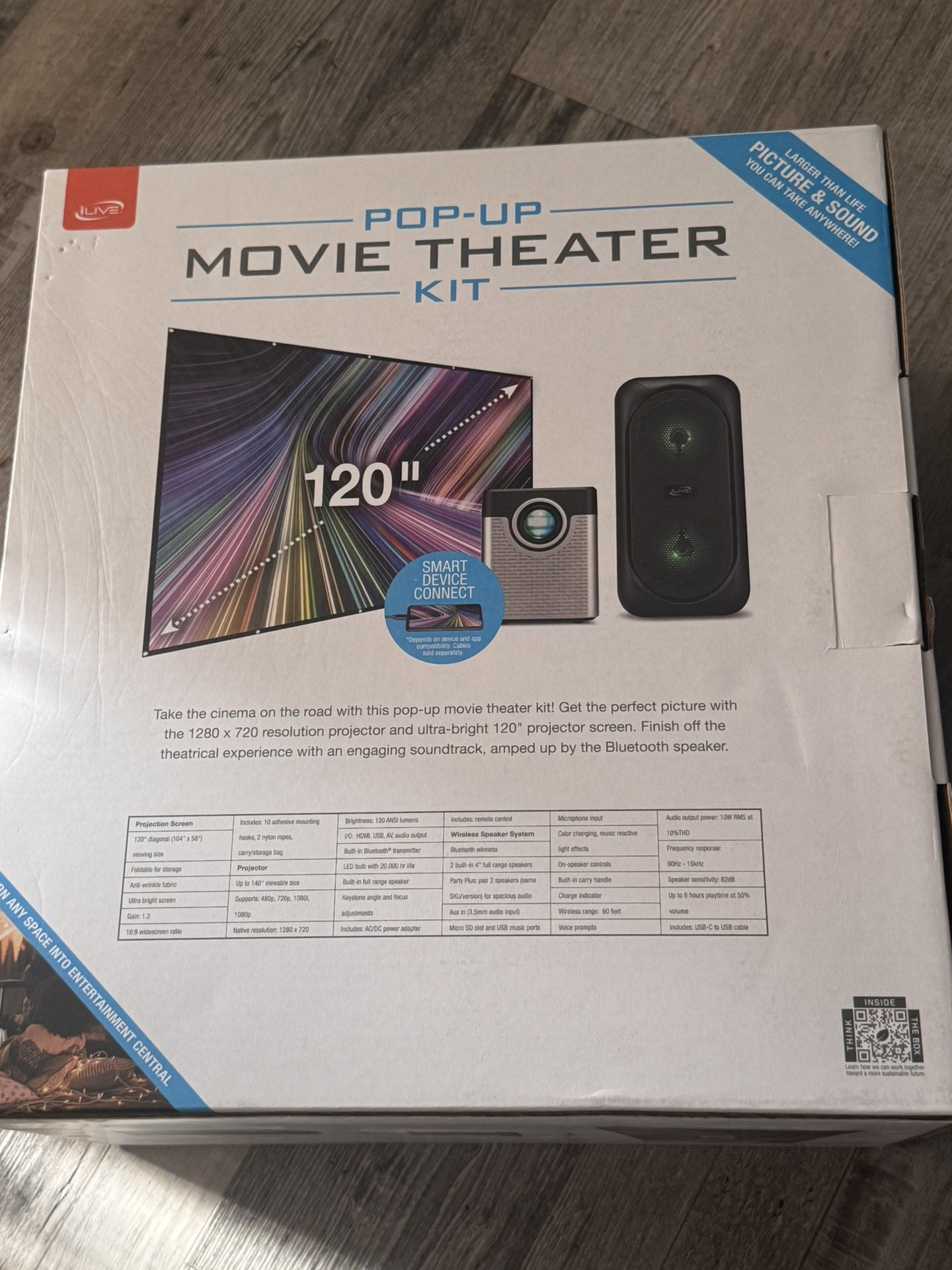 Projector All In One Movie Theater New