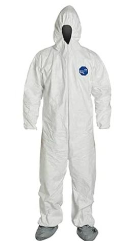 DuPont, Disposable Coverall, Tyvek, Size XL, 25 Per Case