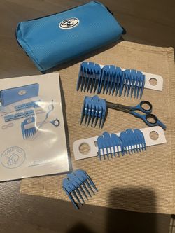 Dog Shears, Tear Stain Remover & Flea Comb 