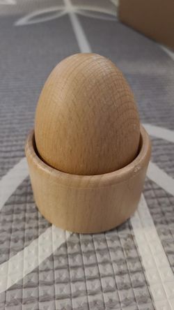 Lovevery Play Wooden Egg Cup Baby Montessori Toy 9-10 Month The Explorer 