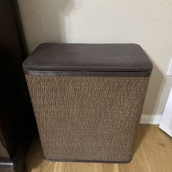 Laundry Bin Brown 