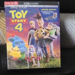 Toys Story 4 DVD Movie Limited Edition 