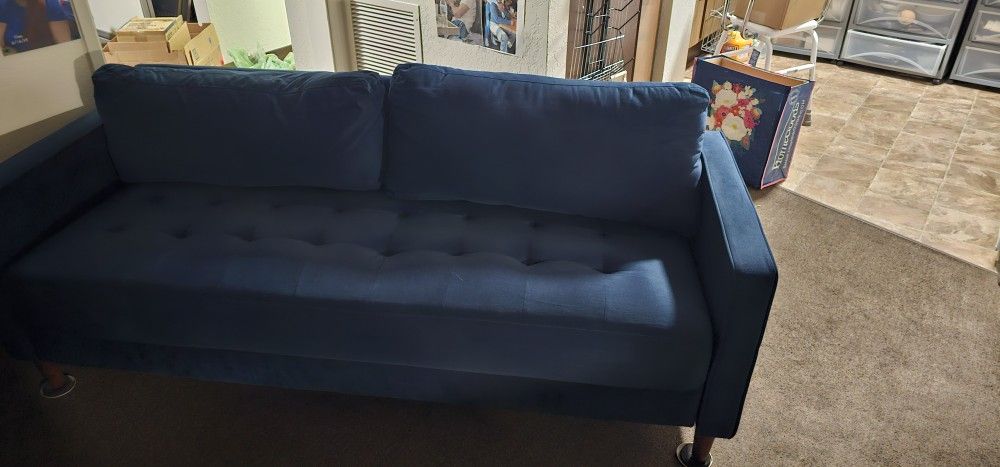 BLUE COUCH 