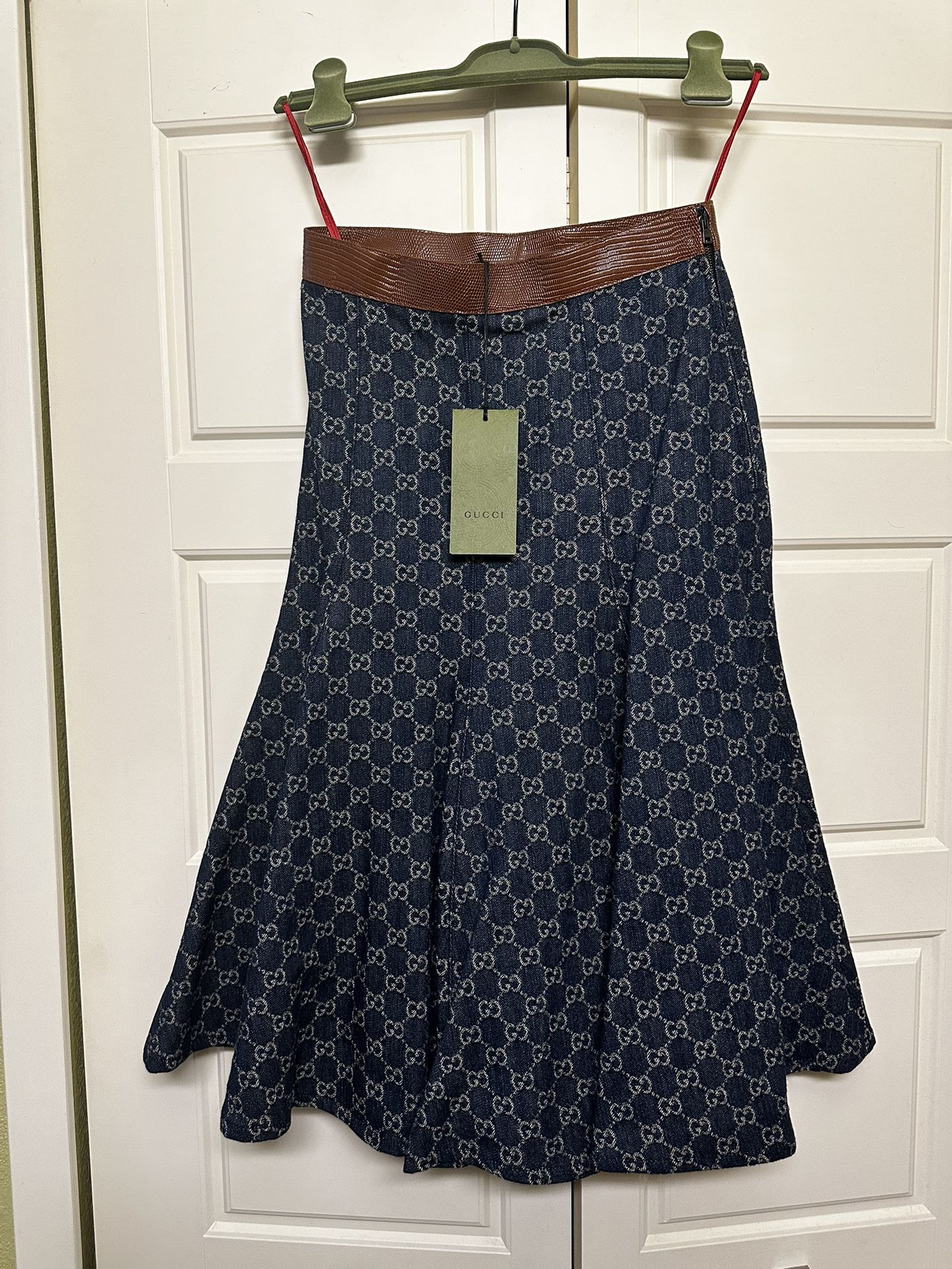Gucci Denim Skirt - Brand New With Tags