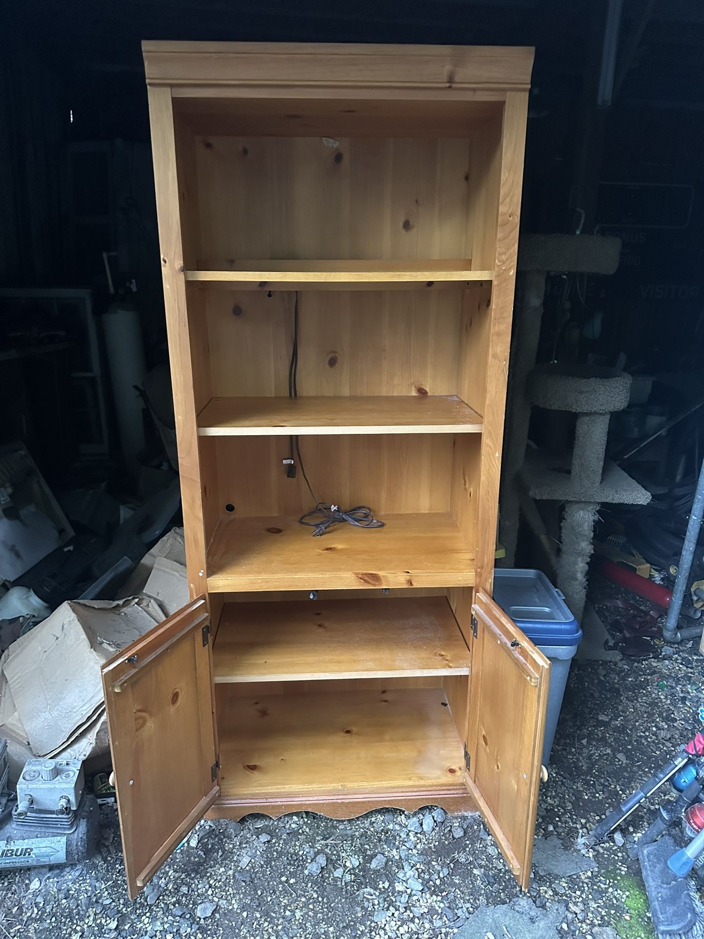 Solid Wood Cabinet/Shelf