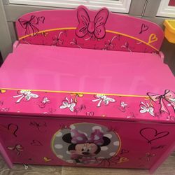 Minnie Mouse Chest Bin Toys Box