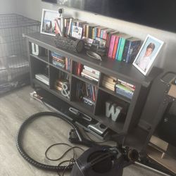 Gray Book Shelf 