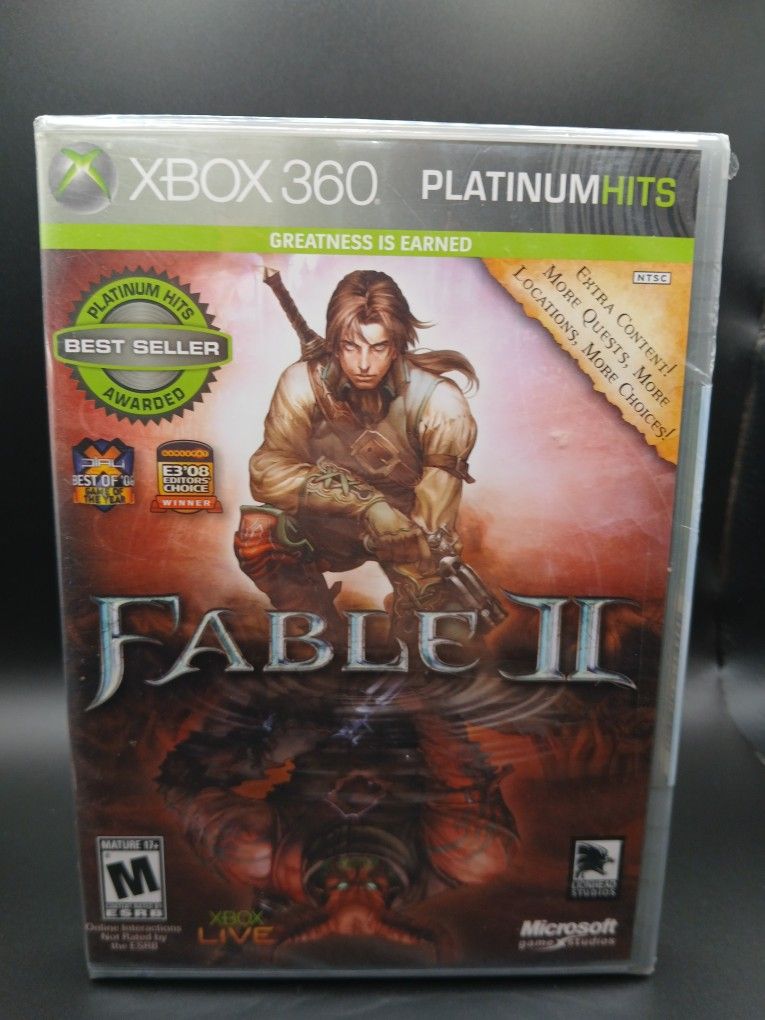 *Brand New* Fable 2 Platinum Hits For Xbox 360