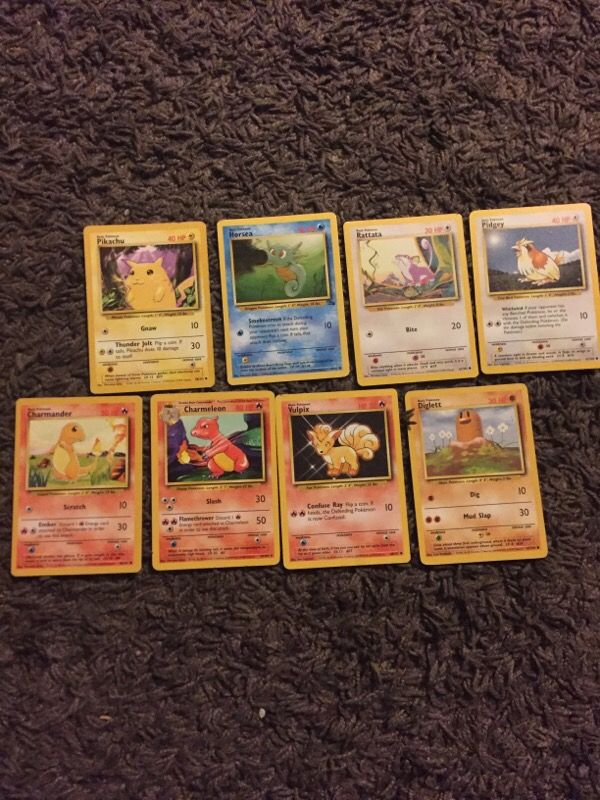 Old Pokemon cards