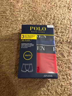 Boys Polo Underwear Size Medium 10/12