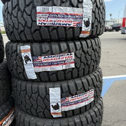 🚨🚨vendo Set De Llantas Lt 315 70 17 American R/T Tires