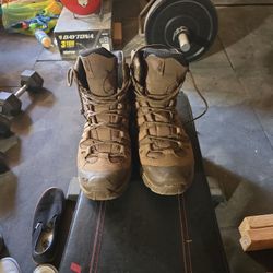 Salomon Brown Hiking Boots