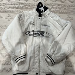 H&M Black And White Racer Jacket