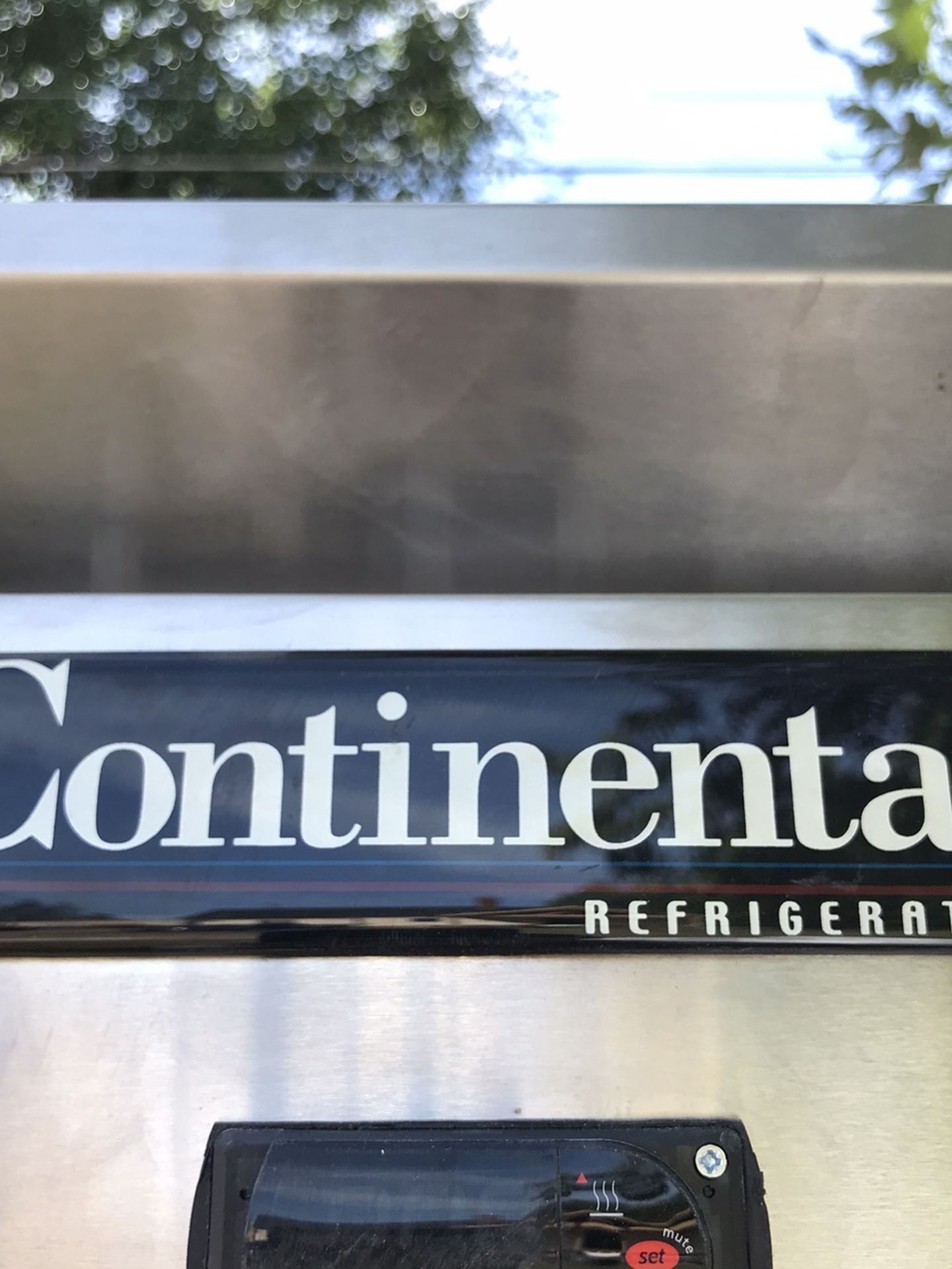 Continental SS 2-Door Commercial Fridge